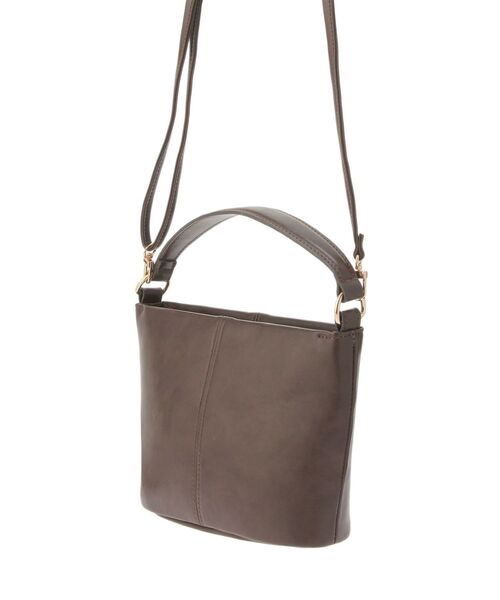 LAGUNAMOON（ラグナムーン）の「フェイクオイルレザー2WAYバッグ（ハンドバッグ・レディース・ブラウン/キャメル・FREE）」の20枚目の写真