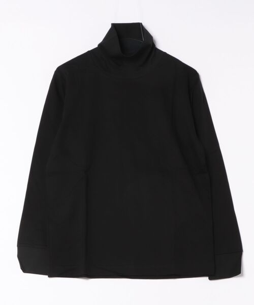 TAKA-Q(タカキュー)の「Tシャツ メンズ 長袖 ストレッチ 綿 コットン 無地 シルケット スムス タートルネック ドレスT(Tシャツ/カットソー・メンズ・ホワイト/ネイビー/ブラック/ブラウン・MEDIUM/X-LARGE/LARGE)」の8枚目の写真