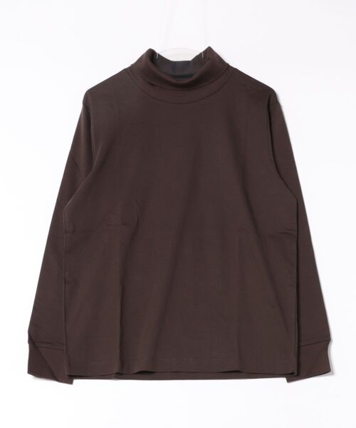 TAKA-Q(タカキュー)の「Tシャツ メンズ 長袖 ストレッチ 綿 コットン 無地 シルケット スムス タートルネック ドレスT(Tシャツ/カットソー・メンズ・ホワイト/ネイビー/ブラック/ブラウン・MEDIUM/X-LARGE/LARGE)」の20枚目の写真