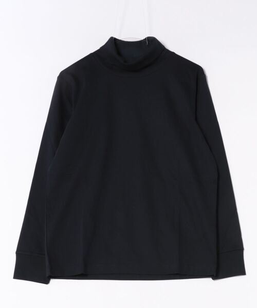 TAKA-Q(タカキュー)の「Tシャツ メンズ 長袖 ストレッチ 綿 コットン 無地 シルケット スムス タートルネック ドレスT(Tシャツ/カットソー・メンズ・ホワイト/ネイビー/ブラック/ブラウン・MEDIUM/X-LARGE/LARGE)」の10枚目の写真