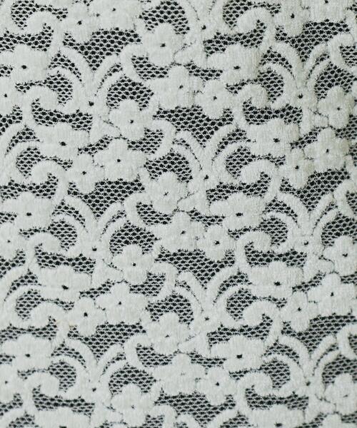 index(インデックス)の「モールレースシアートップス【洗濯機OK】(Tシャツ/カットソー・レディース・グリーン系/オフホワイト/ブラック・40/38/36/42)」の11枚目の写真