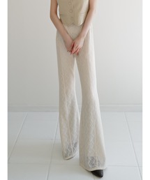 celon | flared lace pants(その他パンツ)