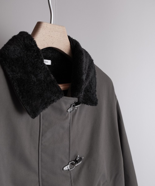 RUUBON(ルーボン)の「【RUUBON】 fireman N-1 deck jacket / ファイヤーマンN-1デッキジャケット(ブルゾン・メンズ・グレー/ブラック・S/M/L)」の11枚目の写真