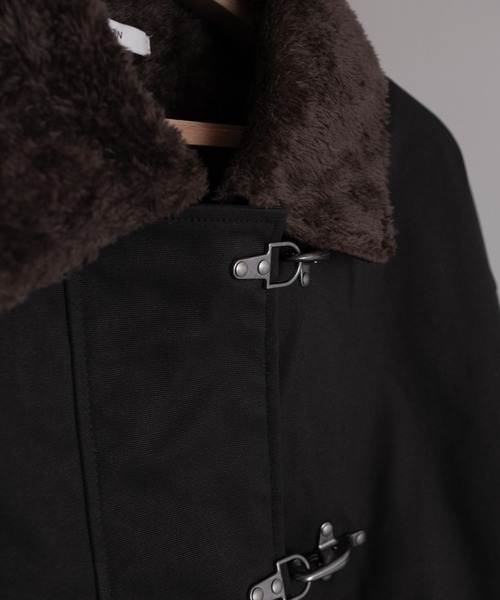 RUUBON(ルーボン)の「【RUUBON】 fireman N-1 deck jacket / ファイヤーマンN-1デッキジャケット(ブルゾン・メンズ・グレー/ブラック・S/M/L)」の14枚目の写真