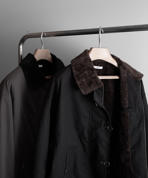 RUUBON(ルーボン)の「【RUUBON】 fireman N-1 deck jacket / ファイヤーマンN-1デッキジャケット(ブルゾン・メンズ・グレー/ブラック・S/M/L)」の10枚目の写真