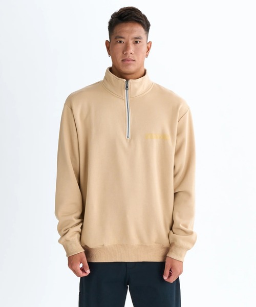 Quiksilver(クイックシルバー)の「SUN FLOW SWEAT HZ/クイックシルバーハーフジップスウェット(スウェット・メンズ・ベージュ/グレー/ブラック・X-LARGE/LARGE/MEDIUM)」の15枚目の写真
