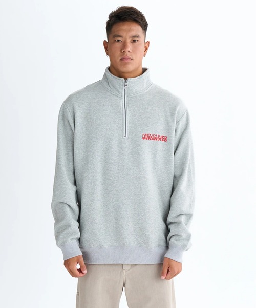 Quiksilver(クイックシルバー)の「SUN FLOW SWEAT HZ/クイックシルバーハーフジップスウェット(スウェット・メンズ・ベージュ/グレー/ブラック・X-LARGE/LARGE/MEDIUM)」の17枚目の写真