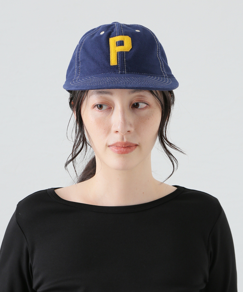 U by SPICK&SPAN（ユーバイスピックアンドスパン）の「POLO RALPH LAUREN/ポロ ラルフ ローレン CHAMOIS 'P' AUTHENTIC（キャップ・レディース・ネイビー・FREE）」の11枚目の写真