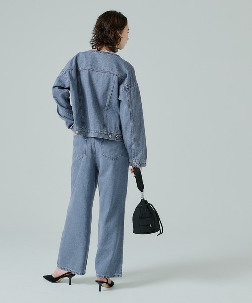 セール】ショートデニムジャケット(デニムジャケット)|coca セール】ショートデニムジャケット(デニムジャケット)|coca