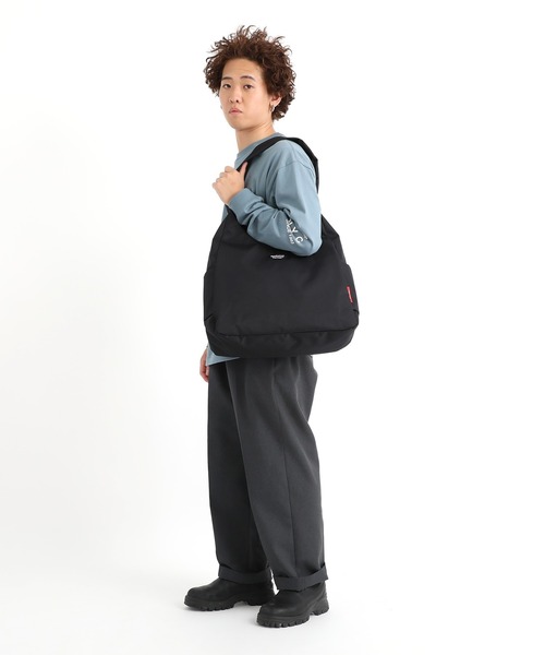 Manhattan Portage（マンハッタンポーテージ）の「KIPS BAY TOTE FLIGHT NYLON BACKING（トートバッグ・メンズ・ブラック・MEDIUM）」の16枚目の写真