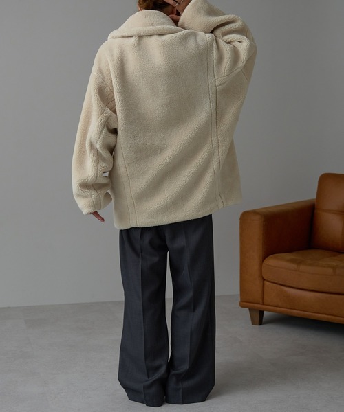 セール】テディボア ミドルコート（ピーコート）｜r.（アールドット