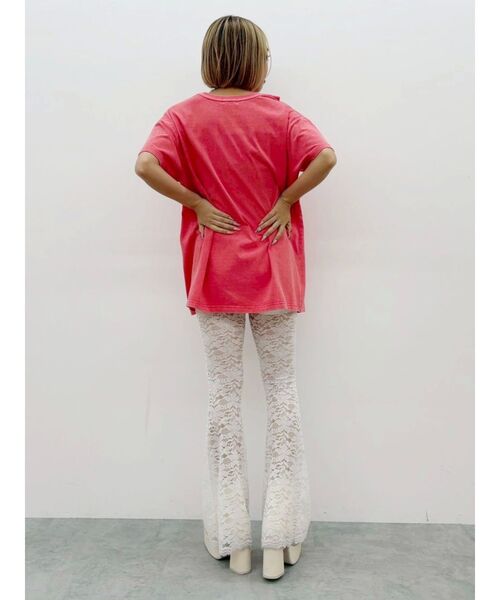 EVRIS（エヴリス）の「レースフレアパンツ（その他パンツ・レディース・ホワイト/ブルー/ブラック・SMALL/MEDIUM）」の9枚目の写真