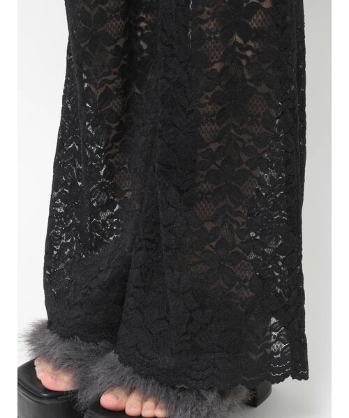 EVRIS（エヴリス）の「レースフレアパンツ（その他パンツ・レディース・ホワイト/ブルー/ブラック・SMALL/MEDIUM）」の14枚目の写真