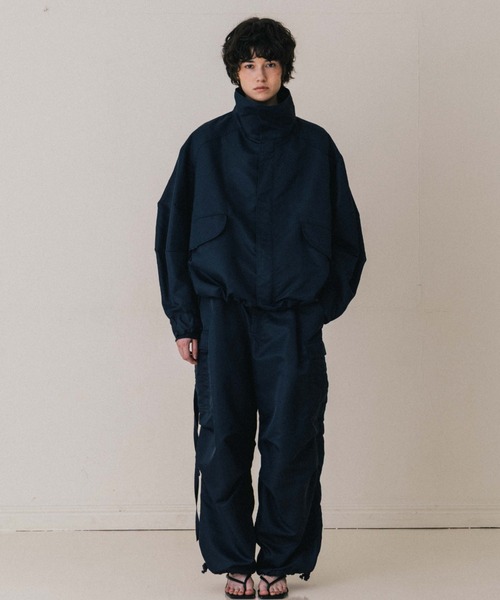 CREDONA（クレドナ）の「SOHO M-65 FIELD JACKET/ソホM-65フィールドジャケット（ミリタリージャケット・レディース・アイボリー/ネイビー・FREE）」の9枚目の写真