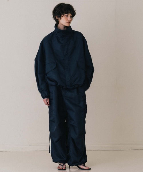 CREDONA（クレドナ）の「SOHO M-65 FIELD JACKET/ソホM-65フィールドジャケット（ミリタリージャケット・レディース・アイボリー/ネイビー・FREE）」の10枚目の写真