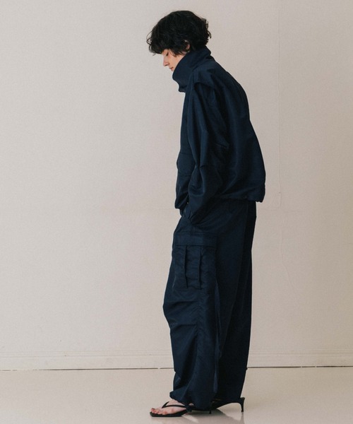 CREDONA（クレドナ）の「SOHO M-65 FIELD JACKET/ソホM-65フィールドジャケット（ミリタリージャケット・レディース・アイボリー/ネイビー・FREE）」の11枚目の写真