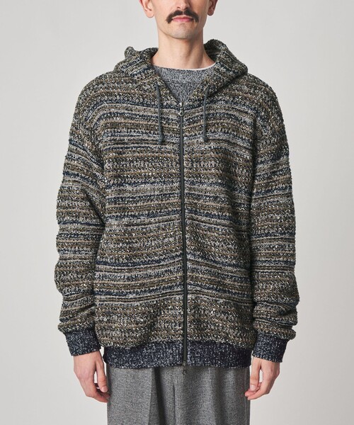 Steven Alan（スティーブンアラン）の「＜crepuscule × Steven Alan＞ MIX/BLZ 79/パーカー（パーカー・メンズ・ネイビー・2/1）」の5枚目の写真