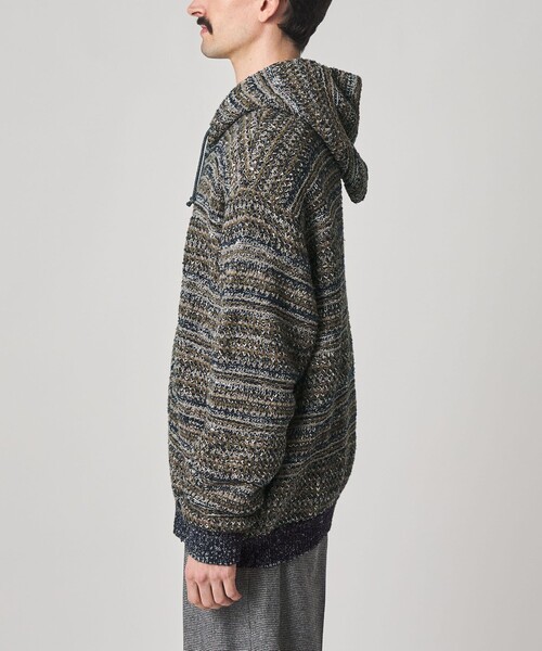 Steven Alan（スティーブンアラン）の「＜crepuscule × Steven Alan＞ MIX/BLZ 79/パーカー（パーカー・メンズ・ネイビー・2/1）」の6枚目の写真