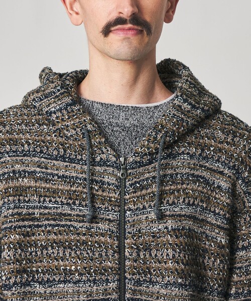 Steven Alan（スティーブンアラン）の「＜crepuscule × Steven Alan＞ MIX/BLZ 79/パーカー（パーカー・メンズ・ネイビー・2/1）」の8枚目の写真