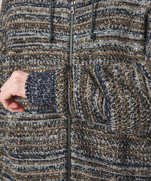 Steven Alan（スティーブンアラン）の「＜crepuscule × Steven Alan＞ MIX/BLZ 79/パーカー（パーカー・メンズ・ネイビー・2/1）」の9枚目の写真