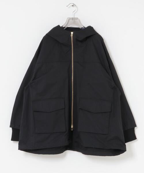 URBAN RESEARCH（アーバンリサーチ）の「コットンナイロンマウンテンパーカー（マウンテンパーカー・レディース・ベージュ/ブラック/チャコールグレー・FREE）」の10枚目の写真