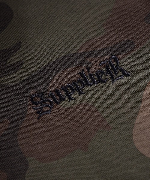 SUPPLIER(サプライヤー)の「A'GEM/9 × .kom 『SUPPLIER/サプライヤー』 FAUX FUR CROSS ZIP HOODIE/フォーファークロスジップフーディ―(パーカー・メンズ・グレー/ブラック/マルチ・LARGE/X-LARGE)」の6枚目の写真