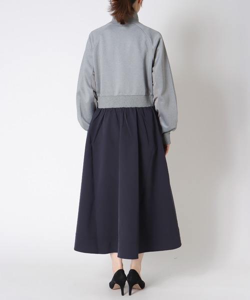 Cepica（セピカ）の「【MARECHAL TERRE】ジップブルゾンワンピース（ワンピース・レディース・グレー・FREE）」の16枚目の写真