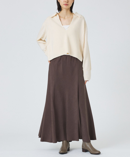 Au BANNISTER(オゥバニスター)の「【スノーソール】サイドゴアブーツ(ブーツ・レディース・ダークブラウン/ブラック/グレイッシュベージュ・40/38/39/35/36/37)」の4枚目の写真