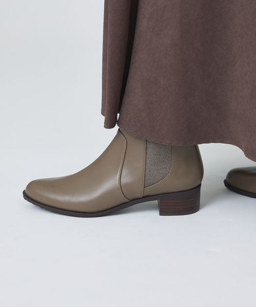 Au BANNISTER（オゥバニスター）の「【スノーソール】サイドゴアブーツ