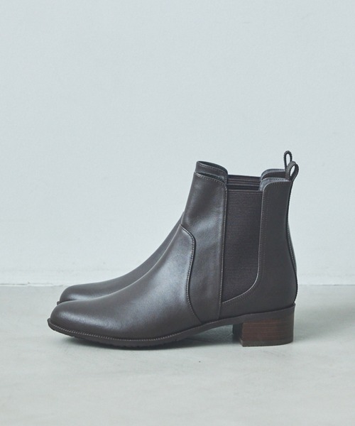 Au BANNISTER(オゥバニスター)の「【スノーソール】サイドゴアブーツ(ブーツ・レディース・ダークブラウン/ブラック/グレイッシュベージュ・40/38/39/35/36/37)」の1枚目の写真