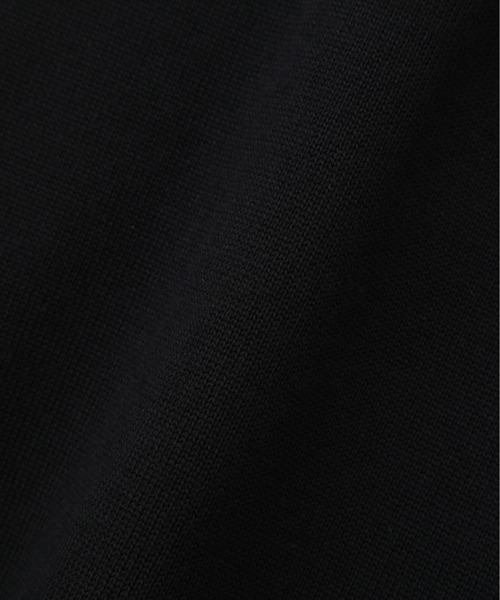 MARGARET HOWELL（マーガレットハウエル）の「WASHABLE MERINO COTTON（カーディガン/ボレロ・メンズ・ブラック/マスタード・LARGE/MEDIUM）」の5枚目の写真