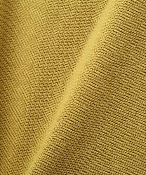 MARGARET HOWELL（マーガレットハウエル）の「WASHABLE MERINO COTTON（カーディガン/ボレロ・メンズ・ブラック/マスタード・LARGE/MEDIUM）」の9枚目の写真