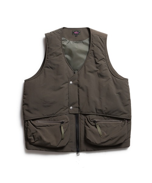 ROTAR（ローター）の「Nylon Over Vest（ダウンベスト・メンズ・ブラック/カーキ・MEDIUM/LARGE/X-LARGE）」の11枚目の写真