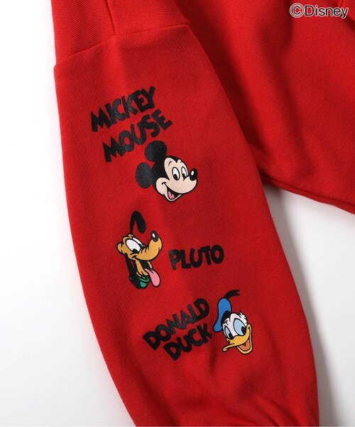 Disney（ディズニー）の「WEB限定 ディズニーキャラクター/かぶりパーカー（パーカー・キッズ・レッド/オフホワイト・110/100/90/80/140/130/120）」の11枚目の写真