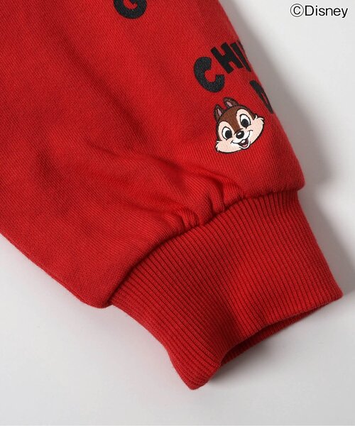 Disney（ディズニー）の「WEB限定 ディズニーキャラクター/かぶりパーカー（パーカー・キッズ・レッド/オフホワイト・110/100/90/80/140/130/120）」の12枚目の写真