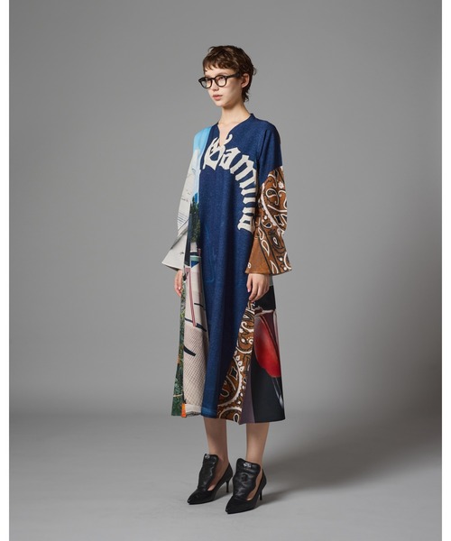 NON TOKYO（ノントーキョー）の「NON TOKYO/ノントーキョー/ダイレクトプリントプルオーバーワンピース（ワンピース・レディース・その他/その他1・F）」の4枚目の写真