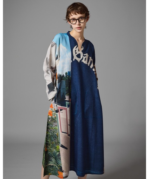 NON TOKYO（ノントーキョー）の「NON TOKYO/ノントーキョー/ダイレクトプリントプルオーバーワンピース（ワンピース・レディース・その他/その他1・F）」の5枚目の写真