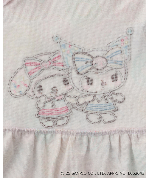 baby cheer（ベイビーチアー）の「【マイメロディ/クロミ】ドーナツワンピース（ワンピース・キッズ・ピンク・110cm/90cm/80ｃｍ/100cm/120cm）」の6枚目の写真