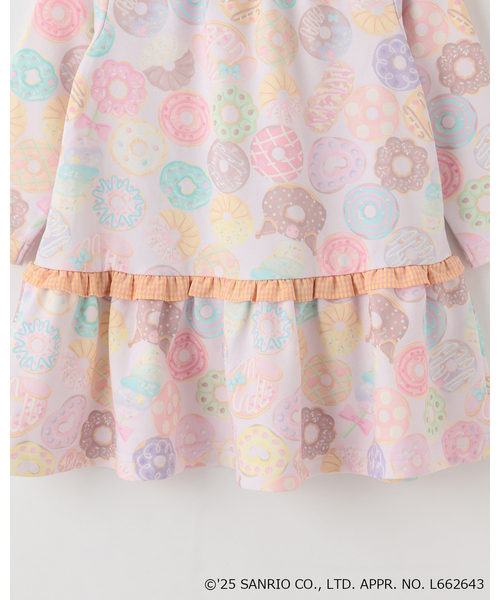 baby cheer（ベイビーチアー）の「【マイメロディ/クロミ】ドーナツワンピース（ワンピース・キッズ・ピンク・110cm/90cm/80ｃｍ/100cm/120cm）」の9枚目の写真