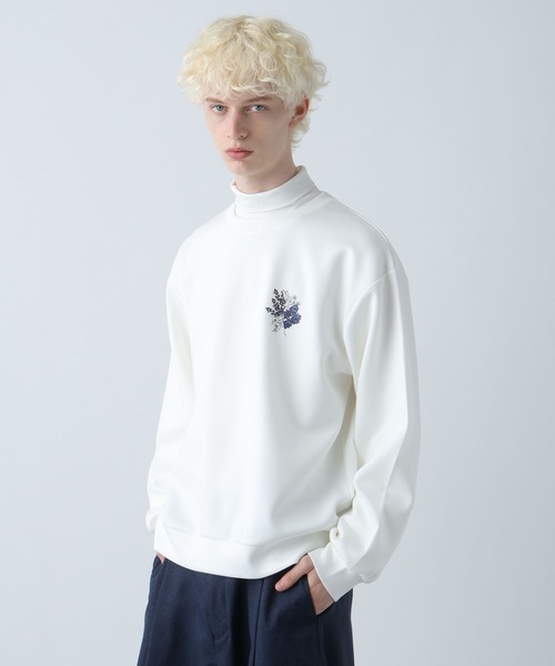 HARE（ハレ）の「FROLAコラージュバックプリントスウェット(HARE)（スウェット・メンズ・オレンジ/ブラック/ホワイト/レッド・MEDIUM/SMALL）」の12枚目の写真