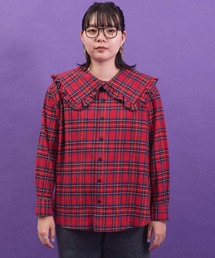 I am I in fact... | TARTAN CHECK BLOUSE(シャツ/ブラウス)