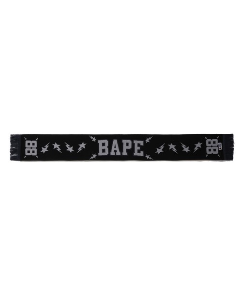 BAPE LOGO JACQUARD SCARF（マフラー）｜A BATHING APE（アベイシング