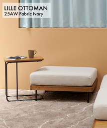 journal standard Furniture (W[iX^_[ht@j`[)LILLE OTTOMAN 25AW Fabric(I)@Ibg}(Ƌ)