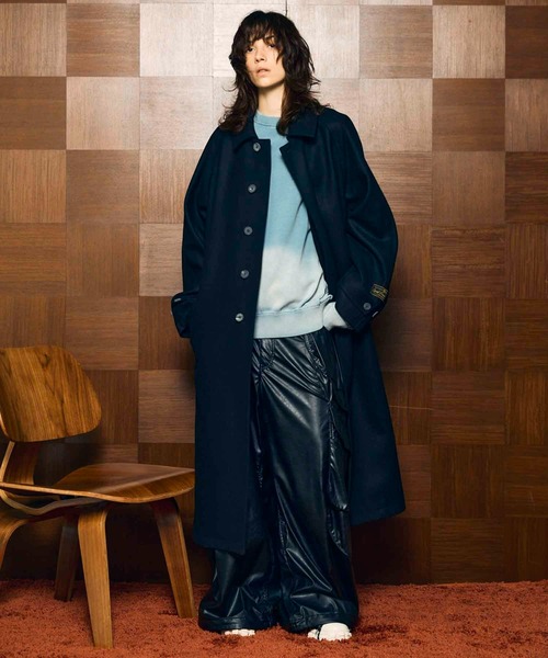 UNISEX》Gradation Dye Prime-Over Crew Neck Knit Pullover