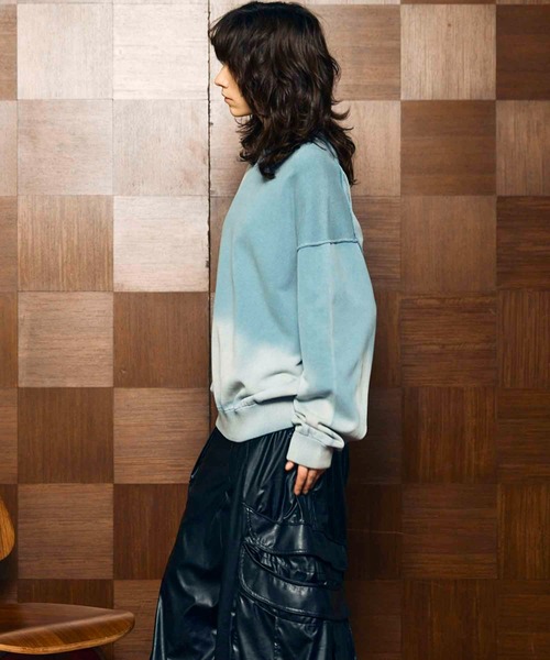 MAISON SPECIAL グラデーションニットセーター メゾンスペシャルグラデーションニット