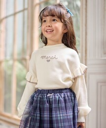 ANY | 肩フリル しあわせタッチニット(ニット/セーター)