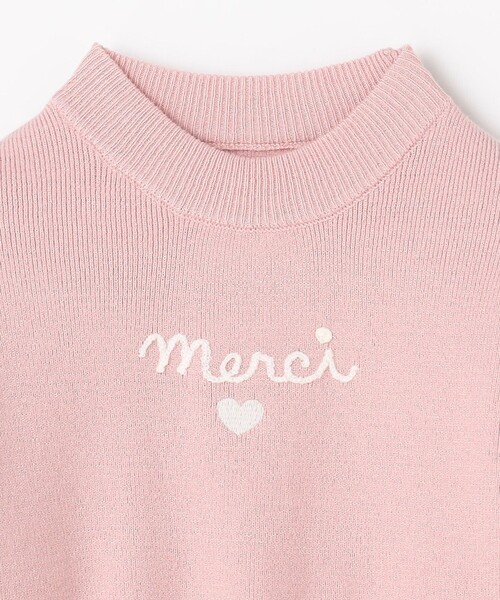 ANY（エニィ）の「肩フリル しあわせタッチニット（ニット/セーター・キッズ・サックスブルー系/アイボリー系/ピンク系/ブラック系・130/110/120）」の21枚目の写真