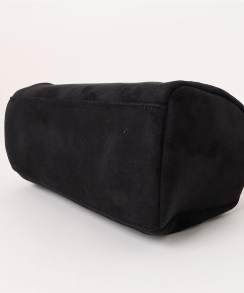 gossara(ゴサラ)の「スエード横長ショルダーBAG(ショルダーバッグ・レディース・ブラック/ダークブラウン・FREE)」の14枚目の写真