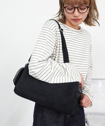 スエード横長ショルダーBAG