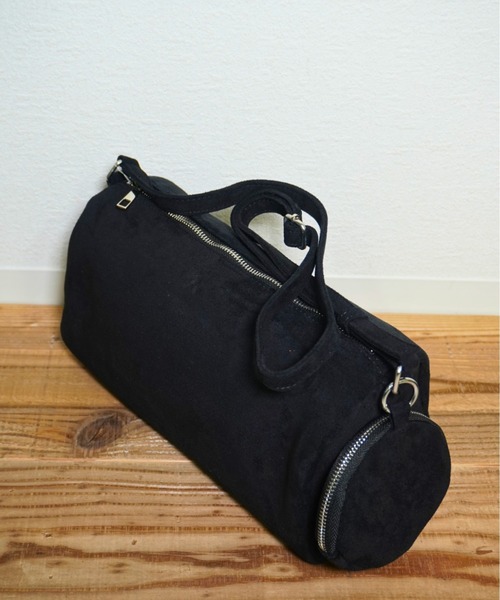 gossara(ゴサラ)の「スエード横長ショルダーBAG(ショルダーバッグ・レディース・ブラック/ダークブラウン・FREE)」の12枚目の写真